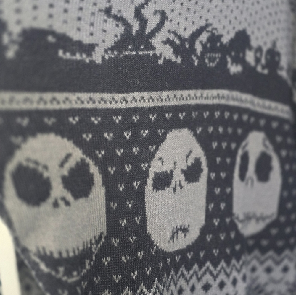 Nightmare Before Christmas Jack cardigan Sweater.